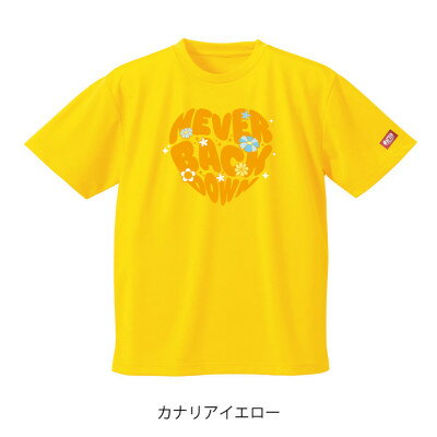 【ふるさと納税】JTTA公認　卓球ユニフォーム【男女兼用(ドライ):XXLサイズ】ネバーバックダウンA　カナリア【1658650】
