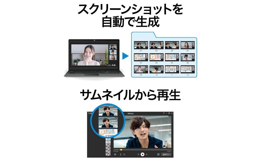 全録KAIGIO　オンラインコード版【166016】 リモート会議 保存ソフト ソフト 自動生成