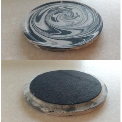 ふるさと納税 稚内市 珪藻土コースター A-rto C(アールトシー)　黒2枚セット |  | 02