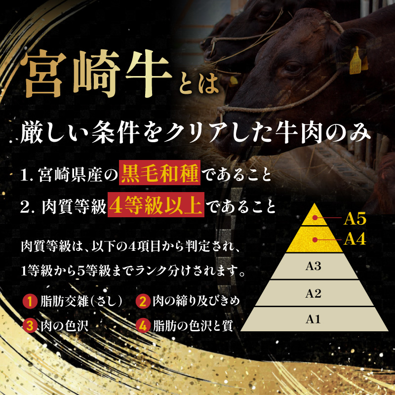 宮崎牛切り落とし N0217-YA868_イメージ3