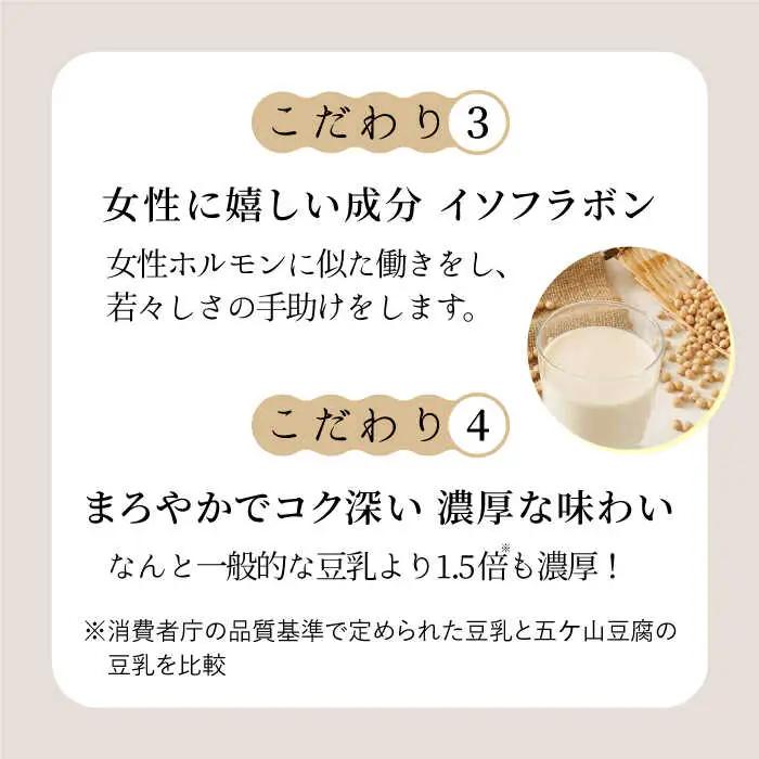 【12回定期便】お豆腐屋さんのおいしい豆乳 500ml×10本 成分無調整 [FBY015]
