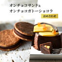 【ふるさと納税】オンチョコサンド＆オンチョコガトーショコラ詰め合わせ　【 クッキー スイーツ お菓子 チョコレート カカオ ケーキ 濃厚 自家製 サクサク 贅沢 ギフト セット 美味しい ガナッシュ 】