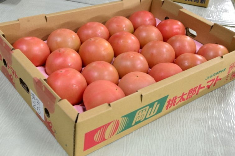 梱包例（20玉）。出荷は夏と秋だけです。
