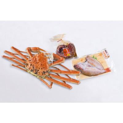 ふるさと納税 村上市 12月より順次発送【期間・数量限定】「越後本ズワイ」とノドグロ一夜干し他セット　1038006