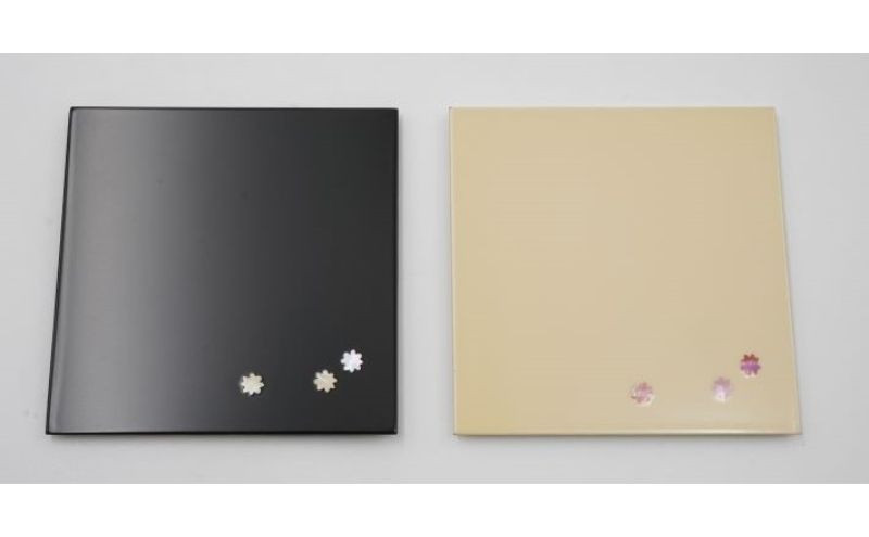 
            コースター2枚セット 金平糖  高岡漆器 螺鈿 かわいい  FAD-0009
          