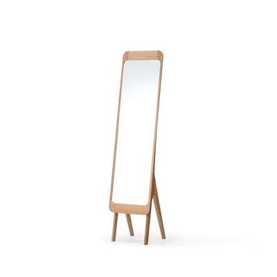 ふるさと納税 大川市 国産家具 ROOIBOS フルレングスミラー　ブラックチェリー【BENCA 立野木材工芸】