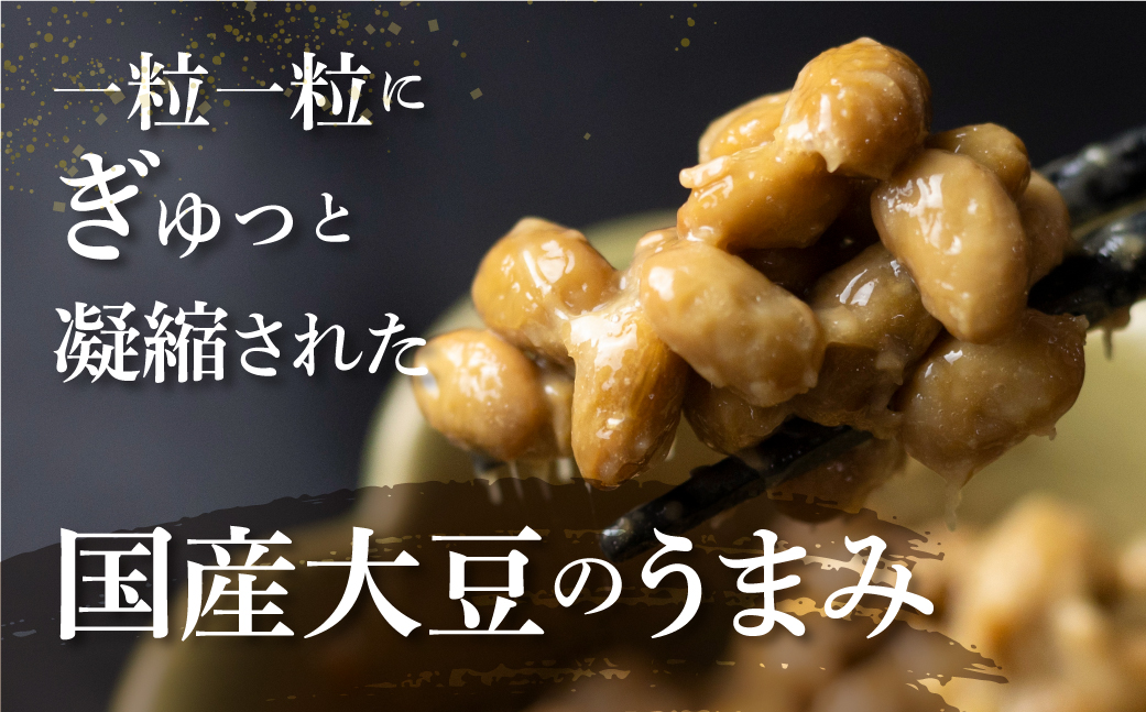 飛騨納豆 国産大豆 納豆 大粒 3パック×21個 合計63パック 橋本商店 なっとう 高級納豆 [Q071x]