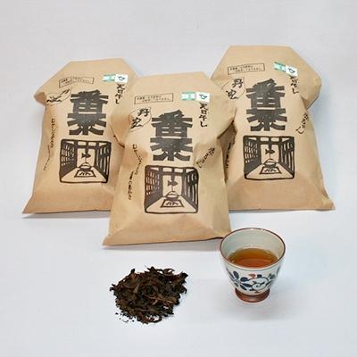ふるさと納税 丹波市 丹波・天日干し赤ちゃん番茶バラ詰め200g 3袋