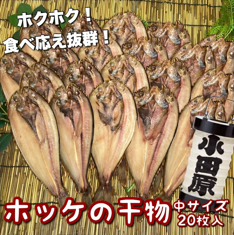 【ふるさと納税】真ほっけの干物 中サイズ 20枚セット【 神奈川県 小田原市 】