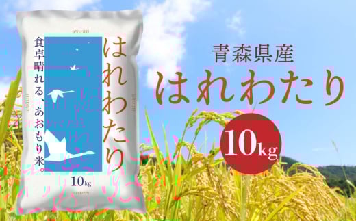 青森県産 はれわたり 10kg 10kg×1袋 令和6年産 米 精米 白米 お米 青森県産