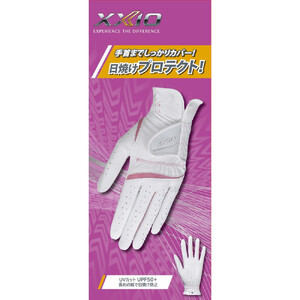 ゼクシオレディスグローブ GGG-X022W ホワイトピンク18cm