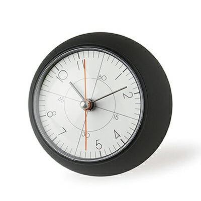 【ふるさと納税】earth clock less / ブラック（TIL19-09 BK）レムノス Lemnos 時計 工芸品 装飾品 民芸品 伝統技術 インテリア 五十嵐威暢 球体 地球 美しい おしゃれ