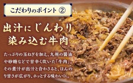 【定期便5カ月】 資さん肉ごぼ天うどん（15人前）×5回 合計75人前 肉うどん ごぼう天うどん DD