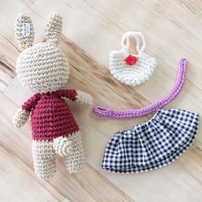 ふるさと納税 小郡市 雑貨 ほっこり寄り添う あみぐるみセット うさぎちゃん[No5354-0237] |  | 01