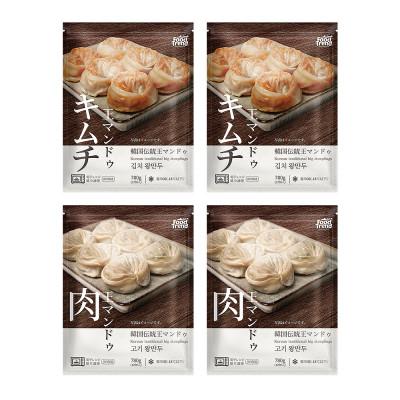 ふるさと納税 戸田市 韓国風大型餃子 王マンドゥ(肉・キムチ)780g×各2袋 計3.12kgセット |  | 03