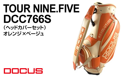 
            TOUR NINE.FIVE DCC766S (ヘッドカバーセット) オレンジ×ベージュ | ゴルフ golf ゴルフ用品 スポーツ スポーツ用品 DOCUS ドゥーカス ギフト 贈答 景品 茨城県 古河市 _FO26
          