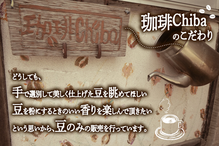 【3回定期便】 コーヒー豆 ブルーマウンテン 100g 3パック [珈琲Chiba 福岡県 筑紫野市 21761422]