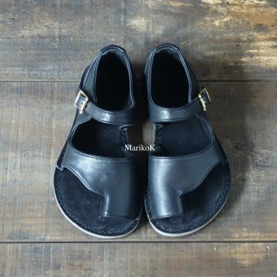 ふるさと納税 基山町 MarikoK オーダーメイド革シャンダル(サンダル) |  | 02