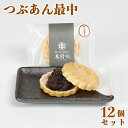 【ふるさと納税】つぶあん最中（もなか）12個セット【和菓子 木付や】 ギフト セット 贈答 ＜117-004_5＞