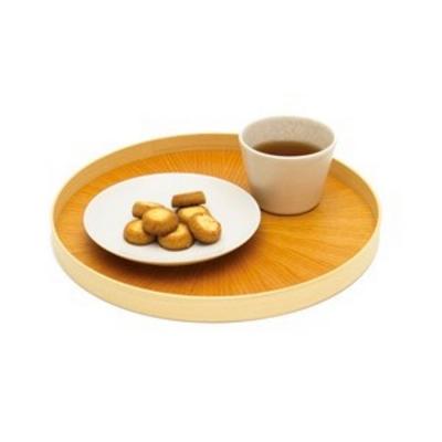 ふるさと納税 徳島市 Round RaysTray S　ケヤキ〜Zelkowa〜【DR006】 |  | 01