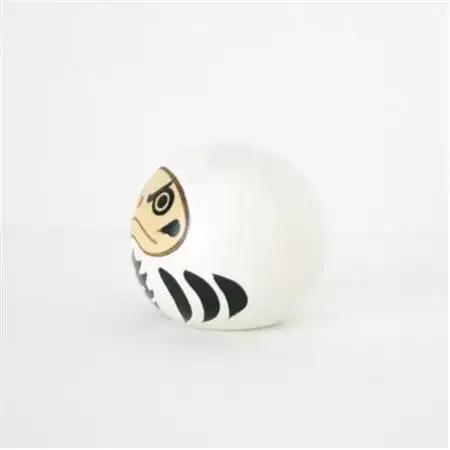 幸福だるま　白(1体)_装飾品・工芸品   _【1293211】