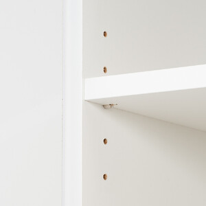 光沢仕上げ・冷蔵庫上ストッカー 幅63cm（脚部65cm）【シルバー】_1300400843_03