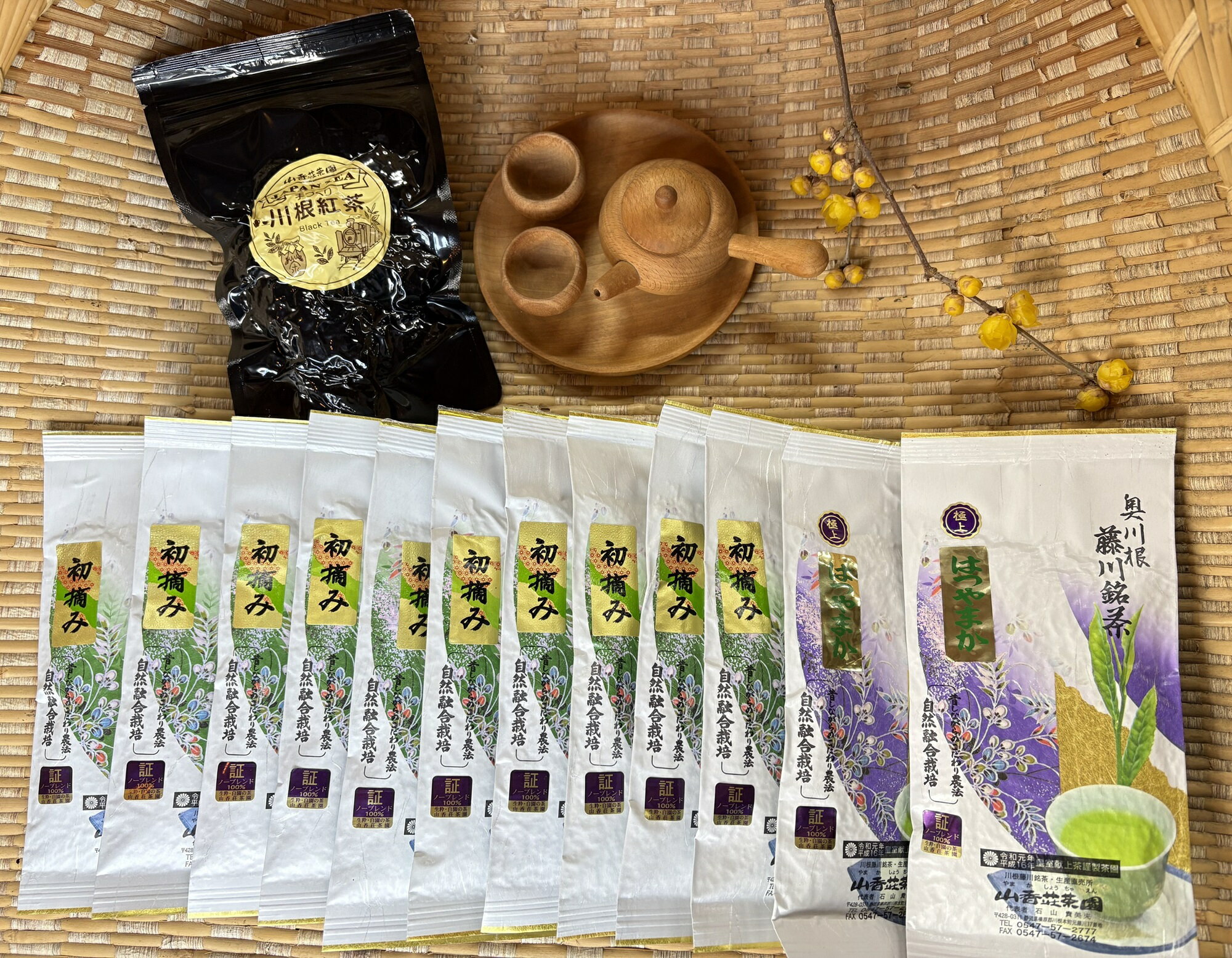 【ふるさと納税】お茶 静岡 緑茶 セット / 川根本町産 極上川根銘茶13本セット