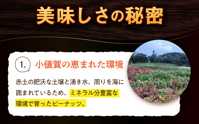【全3回定期便】大島ピーナッツ 70g×3袋 長崎県 小値賀町 大島 【神川農園】 [DBT008] [DBT008]