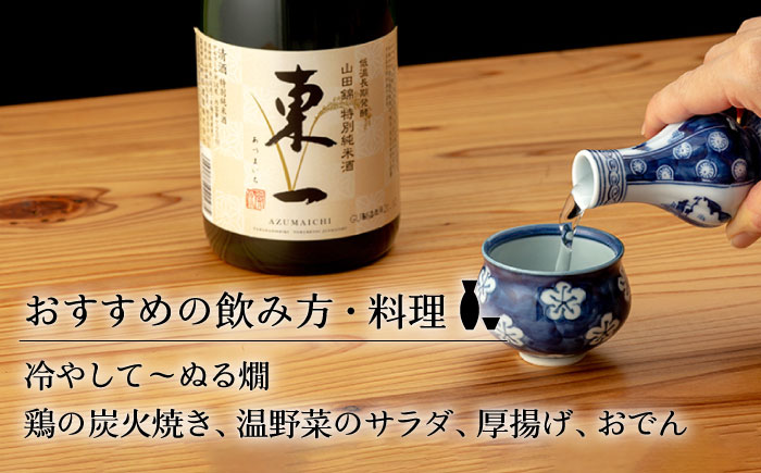 【6回定期便】東一 山田錦特別純米酒 1.8L 1本 【嬉野酒店】 [NBQ114]