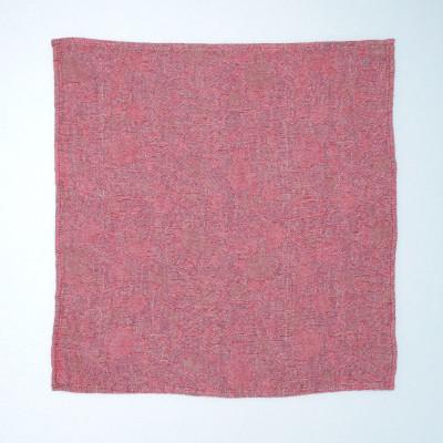 ふるさと納税 見附市 トリプルガーゼハンカチ　C/#赤 |  | 01