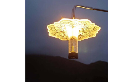 ゴールゼロ用シェード　REN　蓮　マット　1個　アウトドア・インテリアに　川崎市自社工場一貫生産品【red】