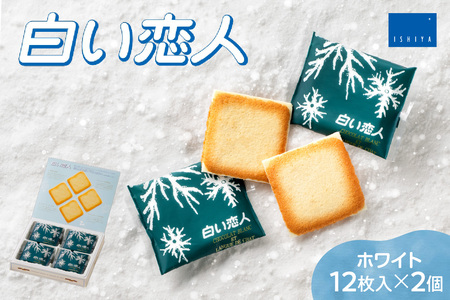 白い恋人（ホワイト）12枚入×2箱