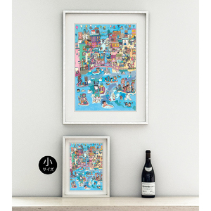 アート作品「水の都・ヴェネチア」（小） 【169009】 絵画 ｲﾝﾃﾘｱ ｱｰﾄ 芸術品 美術品