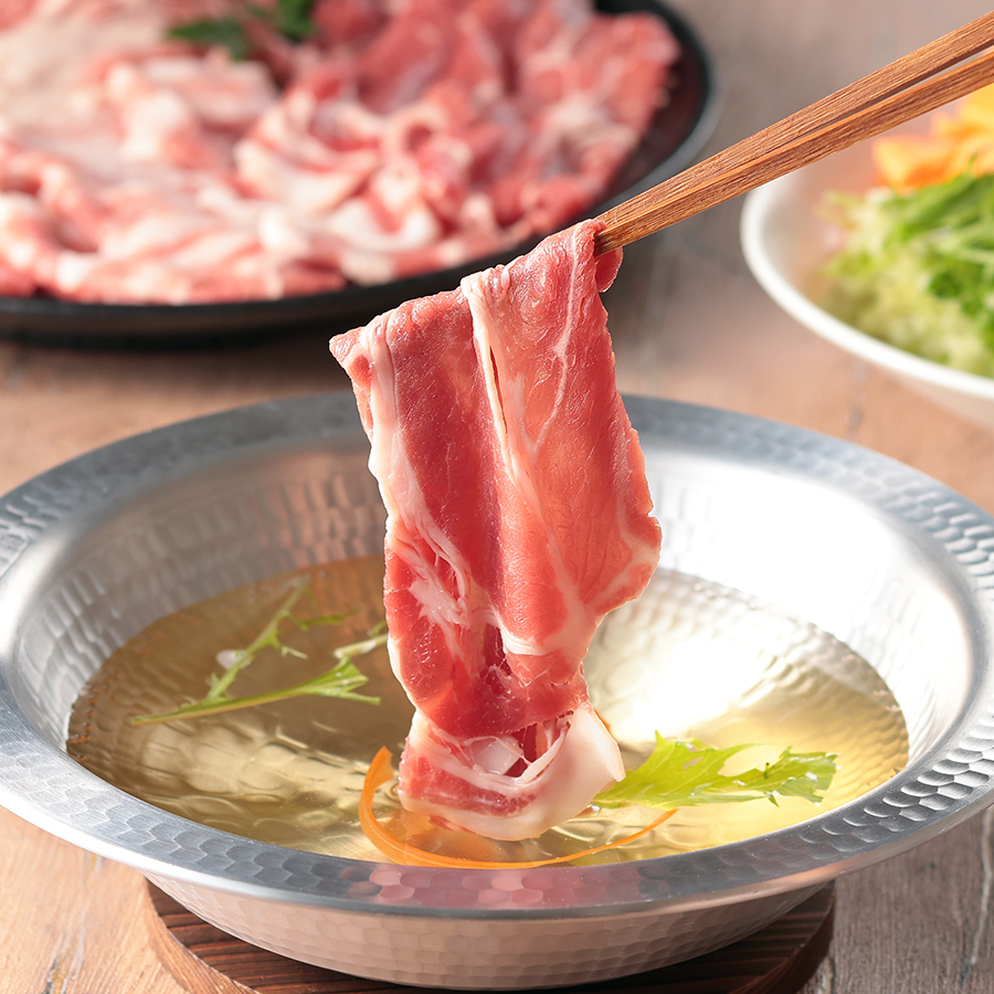＜喜多牧場＞豚しゃぶしゃぶセット（ロース・肩ロース・バラ）