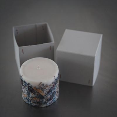 ふるさと納税 長野県 花の蝋燭　1本 |  | 01