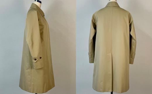 ステンカラーコート『The Balmacaan-Womens』　女性用＜カーキ＞ 【送料無料 青森県 七戸町 羽織 アパレル 服 洋服 上着 羽織 コート ステンカラーコート 秋 冬 春 レディース 