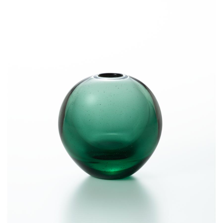 ＜津軽びいどろ＞UKIDAMA 花器