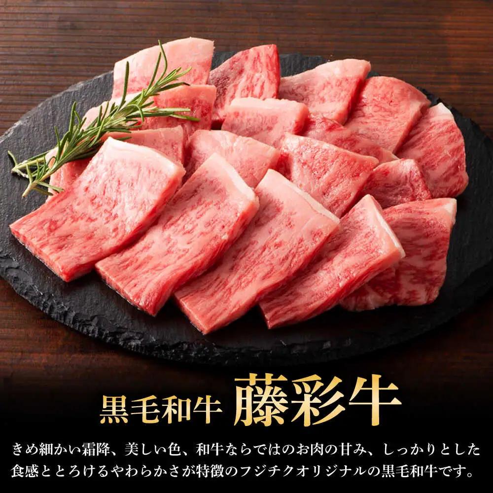 全6回定期便 フジチク 藤彩牛 ロース 焼肉用 約400g 焼肉 BHAD094