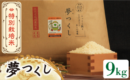 【令和5年産】特別栽培米 夢つくし 9kg 《築上町》【Nouhan農繁】 米 白米 お米  [ABAU017] お米おすすめ お米定番 お米人気 お米お取り寄せ 美味しいお米 お米料理 お米おススメ