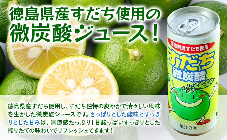 すだち微炭酸 30本 JA徳島市農産工場《90日以内に出荷予定(土日祝除く)》スダチ すだち 飲み物 飲料 ジュース 徳島 とくしま ご当地ジュース 箱でお届け 徳島県 佐那河内村(F)