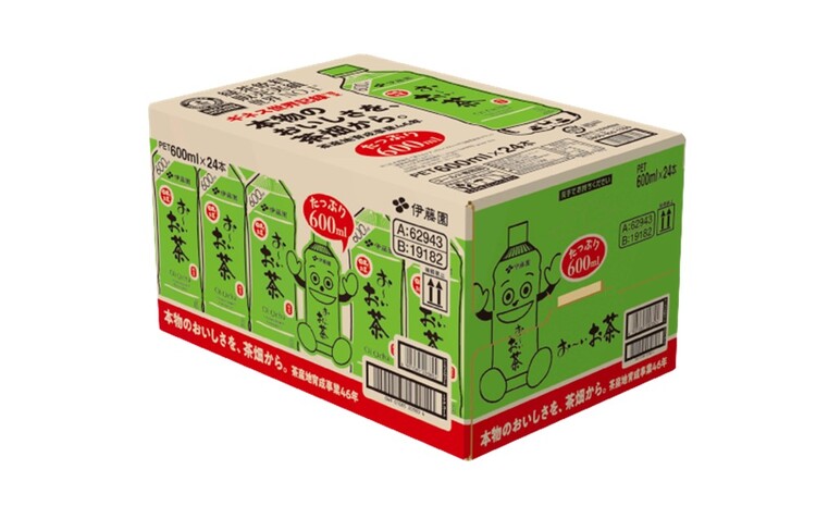 【隔月3回定期便】おーいお茶緑茶 600ml×24本(合計3ケース)【伊藤園 お茶 緑茶 まとめ買い 箱買い 熱中症対策 水分補給 備蓄 防災】K071445