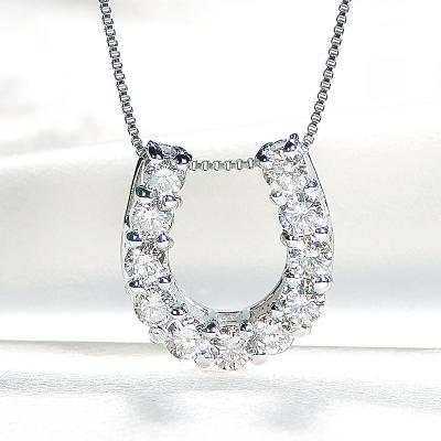 ふるさと納税 甲府市 Pt ダイヤ馬蹄0.30ct　PN　325717 |  | 01