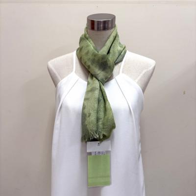 ふるさと納税 豊見城市 《ウージ染め》バンブーレーヨンショール