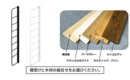 ラック シェルフフレーム ワンバイフォー 棚板 セット 平安伸銅工業 棚受け 棚 壁付け棚 壁付け 壁付けシェルフ 壁付け収納 ウォールラック ウォールシェルフ インテリア 家具 収納 DIY 賃貸 