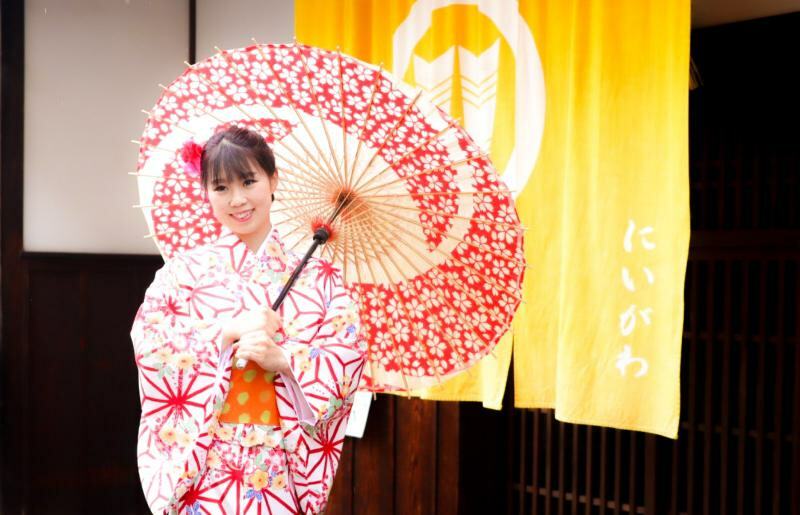 5分で着用！簡単着物＆古民家でさの町場散策体験（2名様） 099H1935_イメージ3