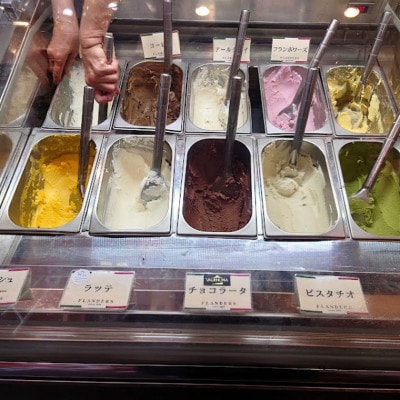 30年の老舗が作った濃厚なめらかジェラート　おすすめのラッテとチョコラータの5個入り(上富田町)【配送不可地域：離島】