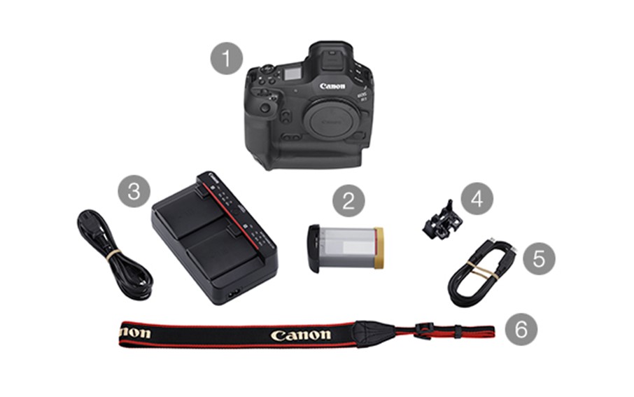 【Canon】 キヤノン ミラーレス カメラ EOS R1 ボディーのみ キャノン 一眼 家電_0046C