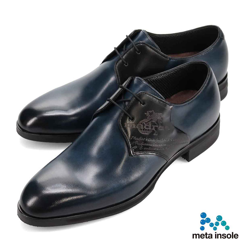 madras(マドラス) 紳士靴 meta insole搭載 M523MT (カラー：ネイビー/ブラック、サイズ：26.0cm)