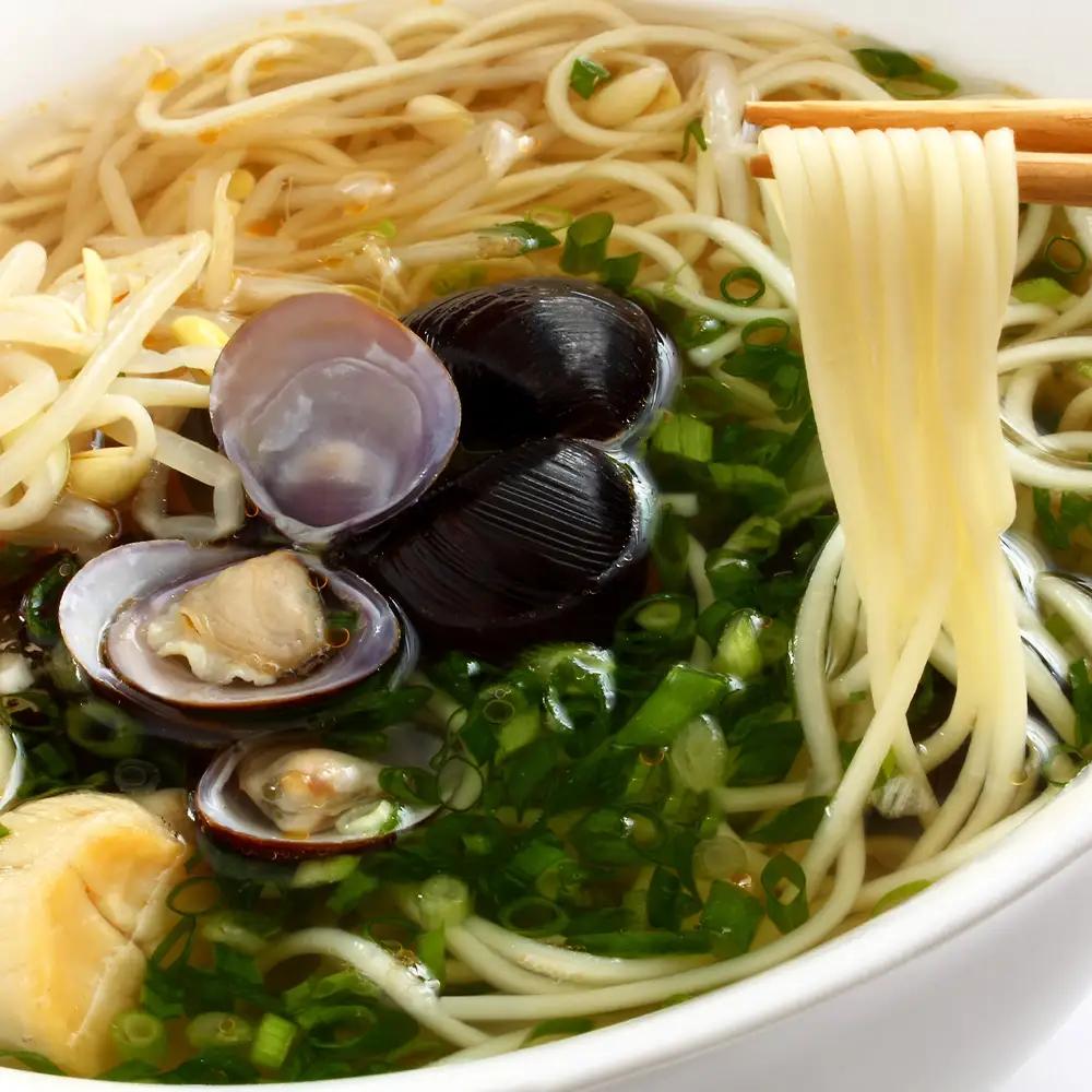 天塩しじみラーメン１０食入り＜天塩の國＞