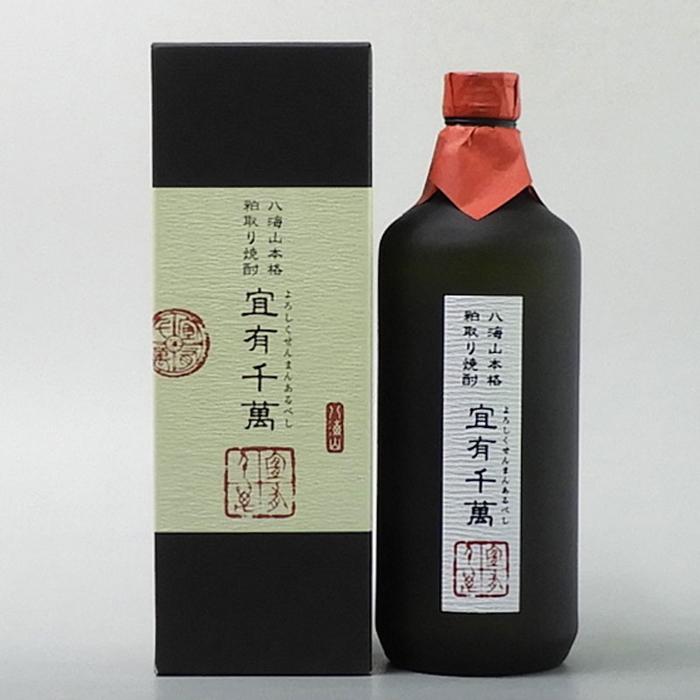 八海山 本格粕取り焼酎 宜有千萬720ml